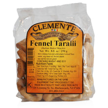 Wholesale Clemente Fennel Taralli | 8.8 oz- Bulk