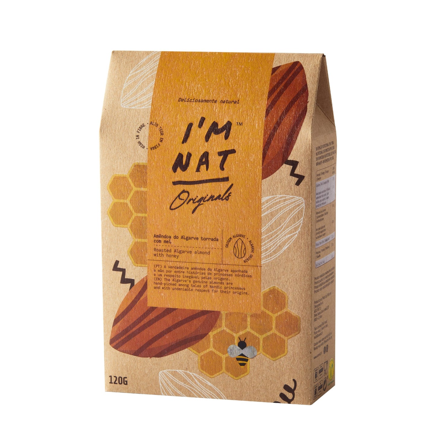 Wholesale Roasted Algarve Almonds W/Honey- Bulk
