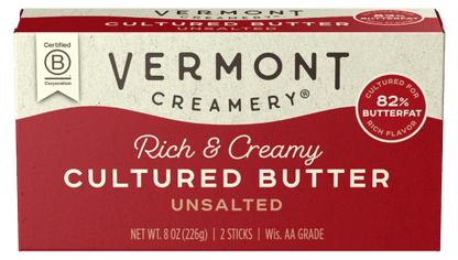 Wholesale Vermont Cultured Butter Unsalted- Bulk