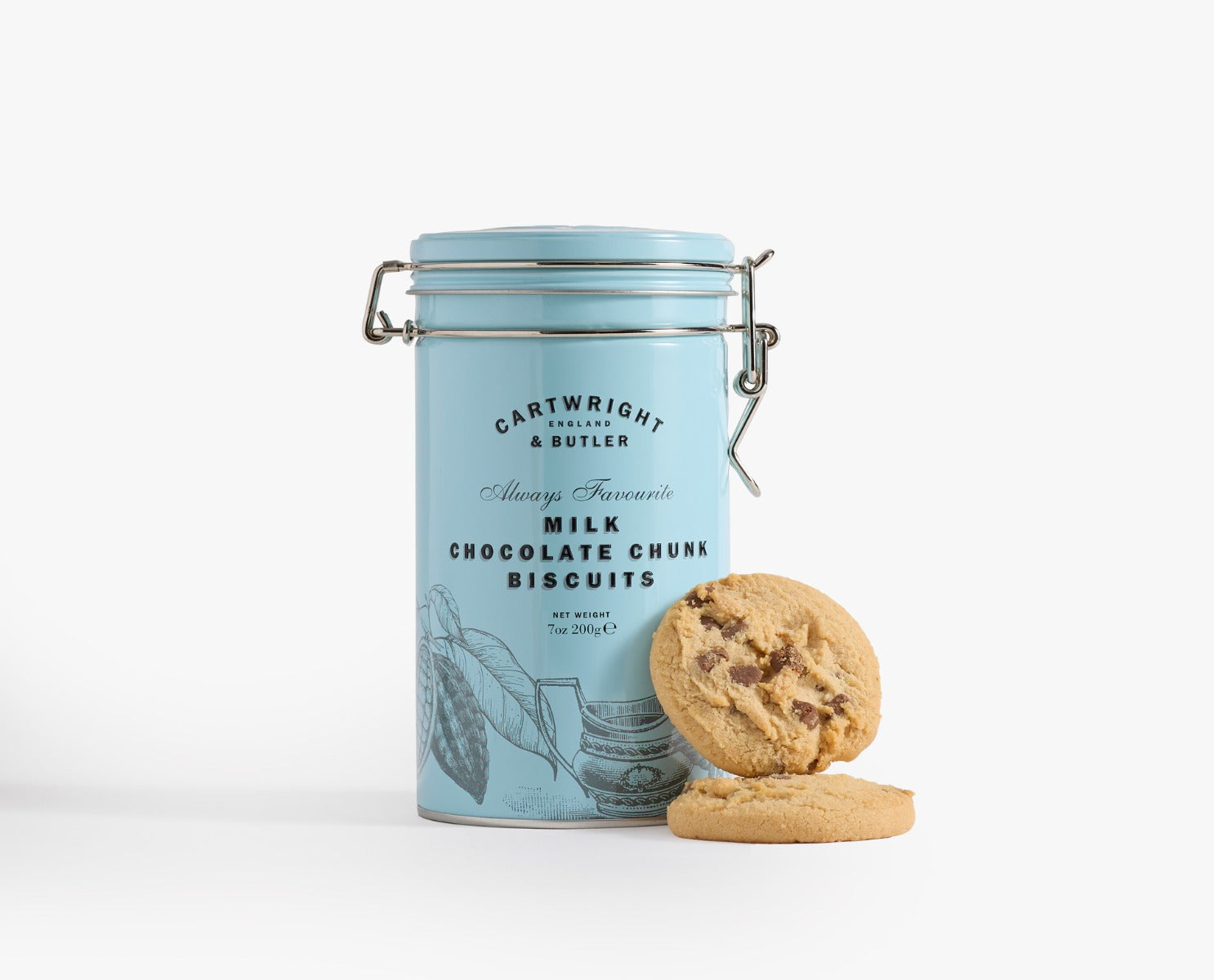 Wholesale C&B Milk Choc. Chunk Biscuit Tin- Bulk
