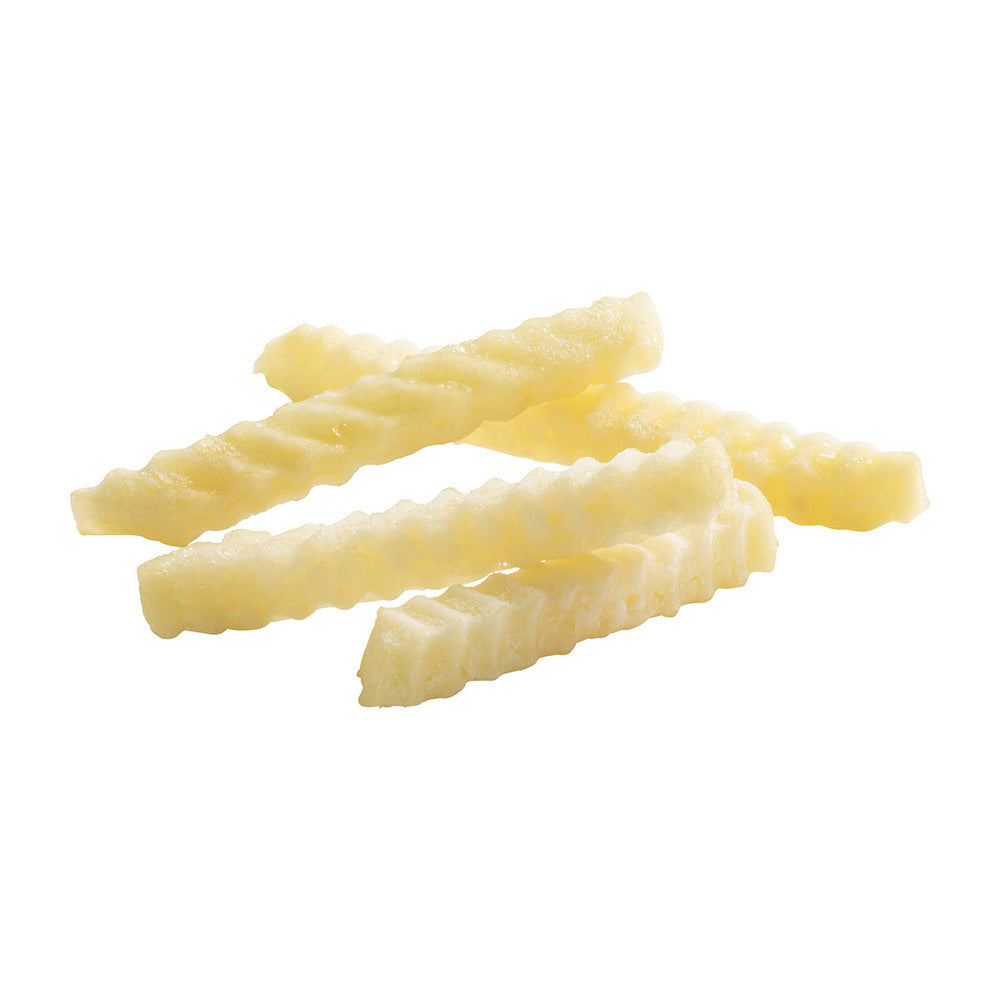 Wholesale Simplot Case 1/2 Inch Clear Coat Crinkle Cut Fries- Bulk