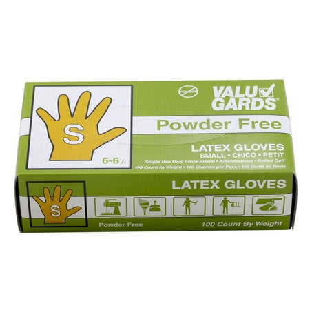 Wholesale Companions Case Gloves Latex Small Powder Free- Bulk