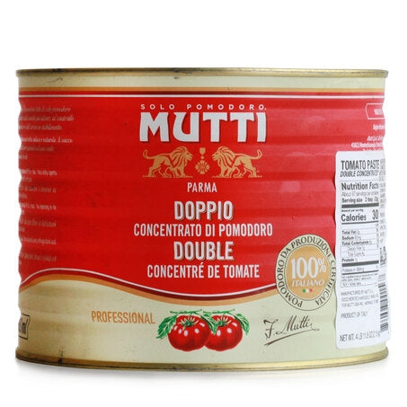 Wholesale Mutti Case Double Concentrated Tomato Paste- Bulk