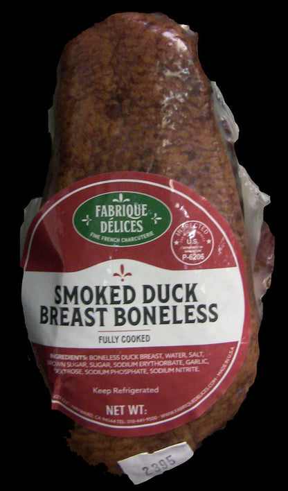 Wholesale Fd Smoked Whole Duck Breast S.O.- Bulk