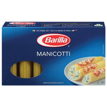 Wholesale Barilla Case Medium Manicotti Pasta- Bulk