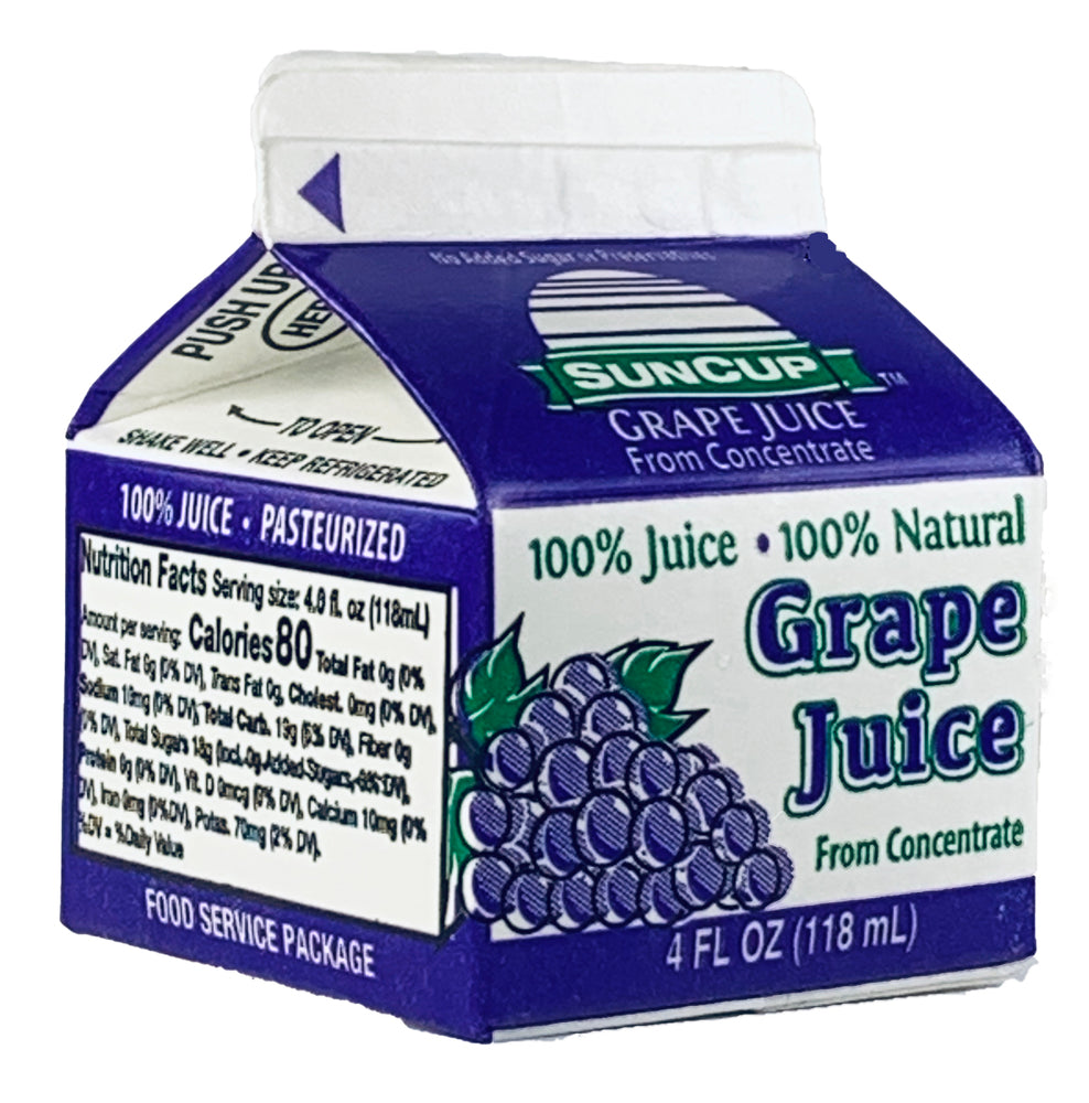 Wholesale Suncup Grape Juice 4 Oz Carton | 4 oz- Bulk