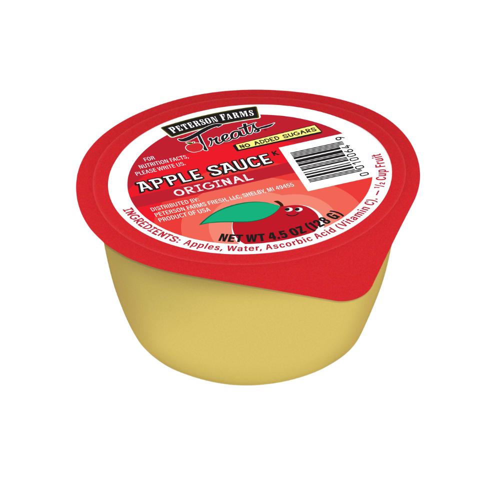 Wholesale Peterson Farms 4.5Oz Unsweetened Apple Sauce | 4.5 oz- Bulk