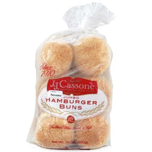 Wholesale Cassone Each 5 Inch Seeded Burger Roll- Bulk