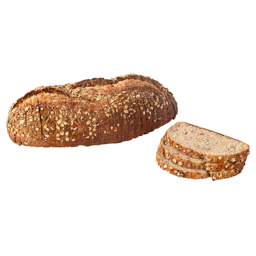 Wholesale Tribeca Oven Case 9 Grain Loaf Parbaked & Sliced- Bulk