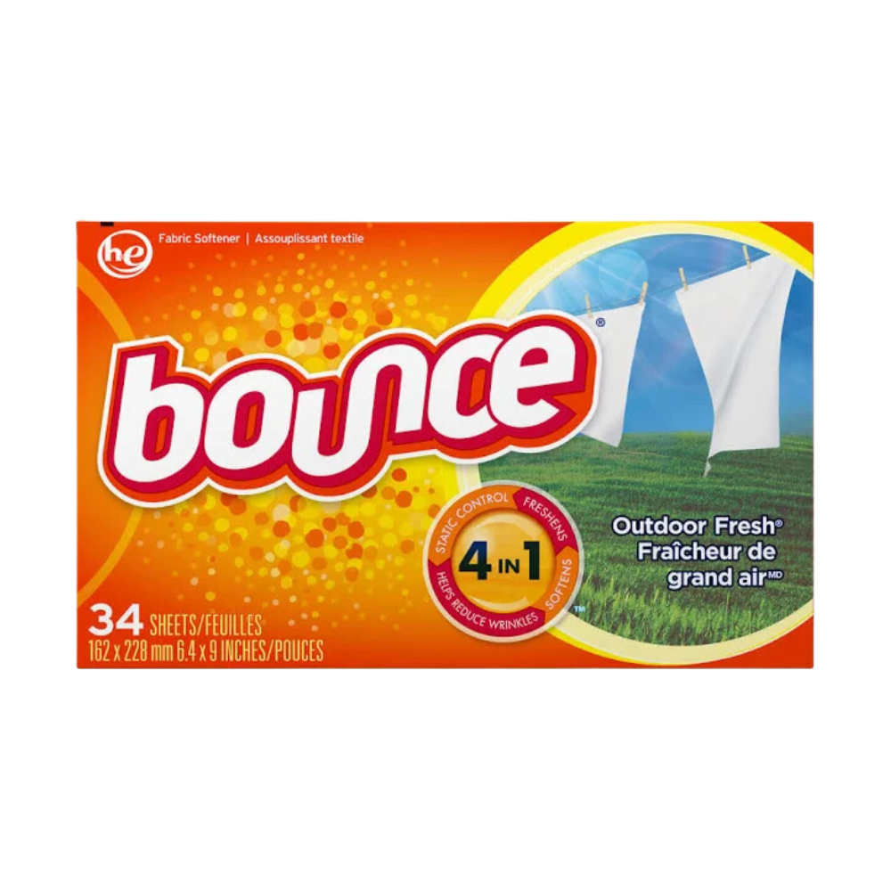 Wholesale Bounce Fabric Softener Sheets | 34 ct- Bulk