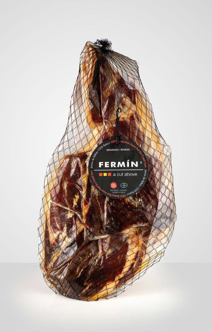 Wholesale Fermin Ham Iberico Boneless 10#- Bulk
