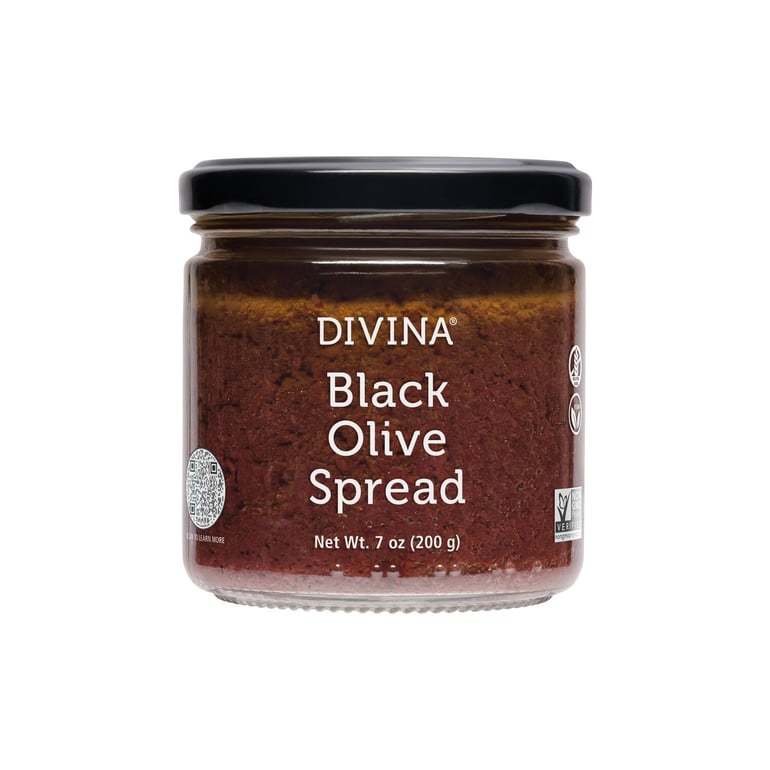 Wholesale Divina Black Olive Spread- Bulk