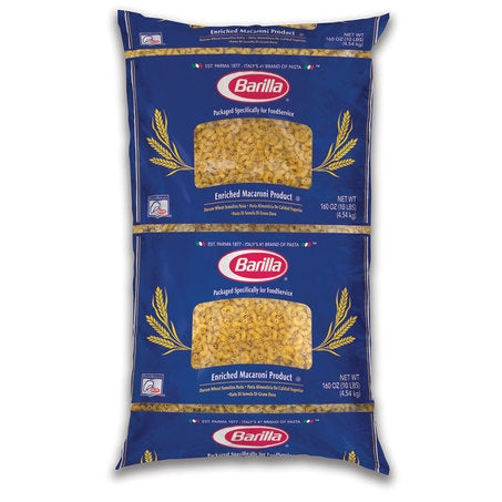 Wholesale Barilla Case Bulk Elbow Pasta- Bulk