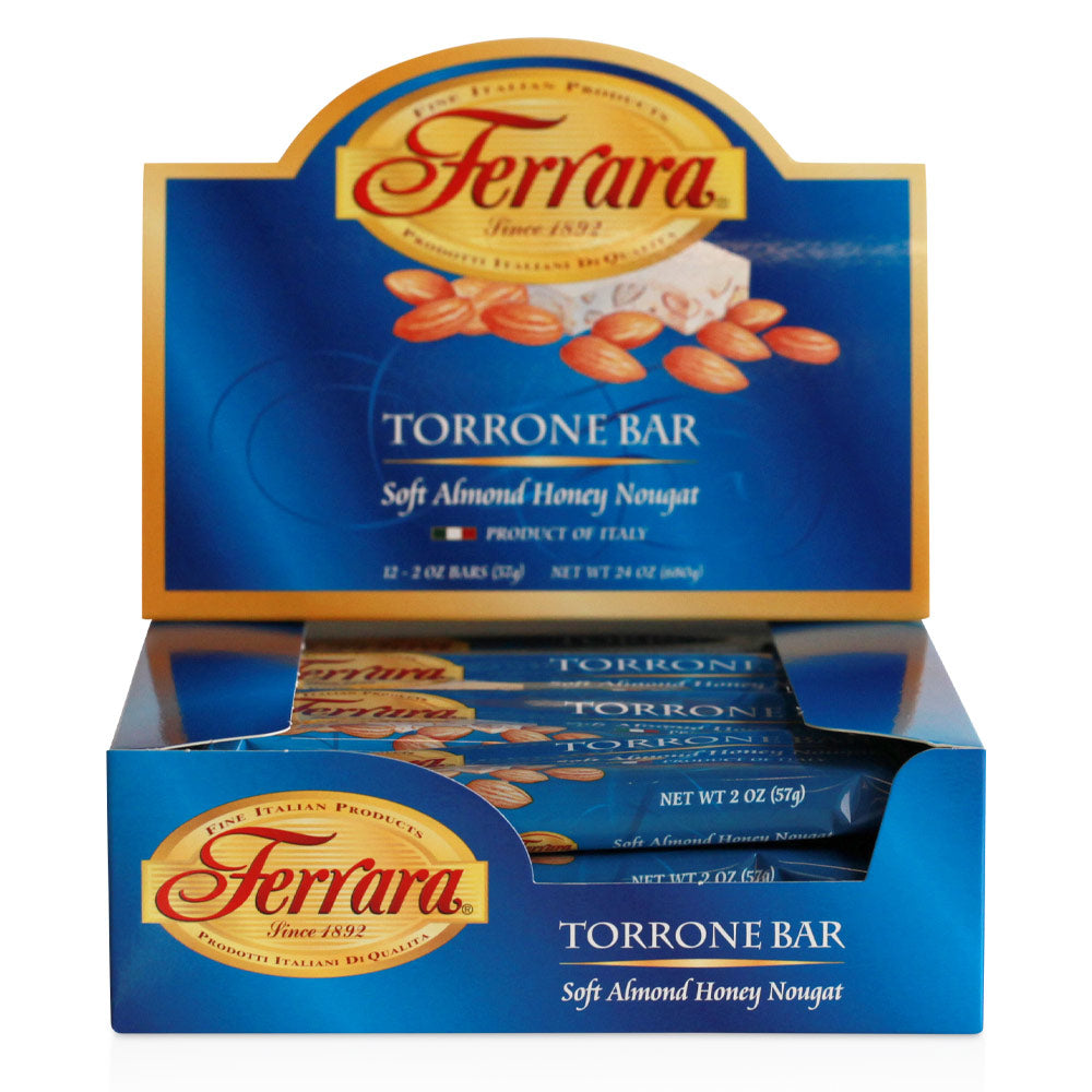 Wholesale Ferrara Almond Torrone Bar | 2 oz- Bulk