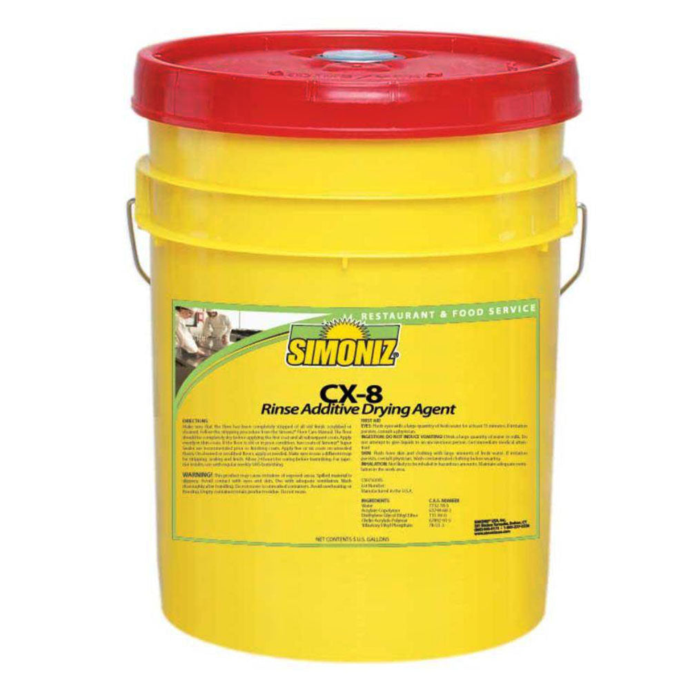 Wholesale Simoniz Low Temperature Rinse & Drying Agent | 5 gal- Bulk