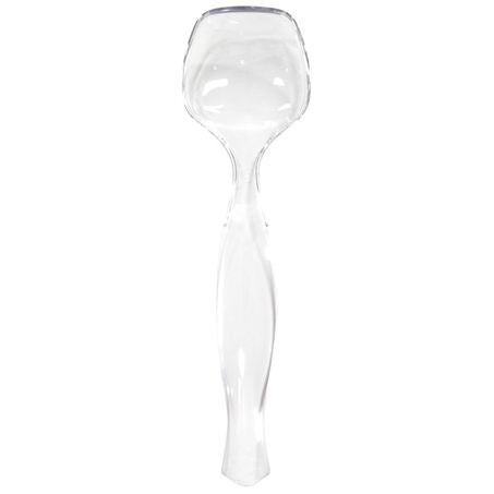 Wholesale Fineline Case Clear Plastic Serving Spoon- Bulk