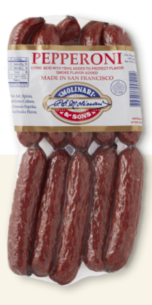 Wholesale Molinari Pepperoni Piccolocino- Bulk