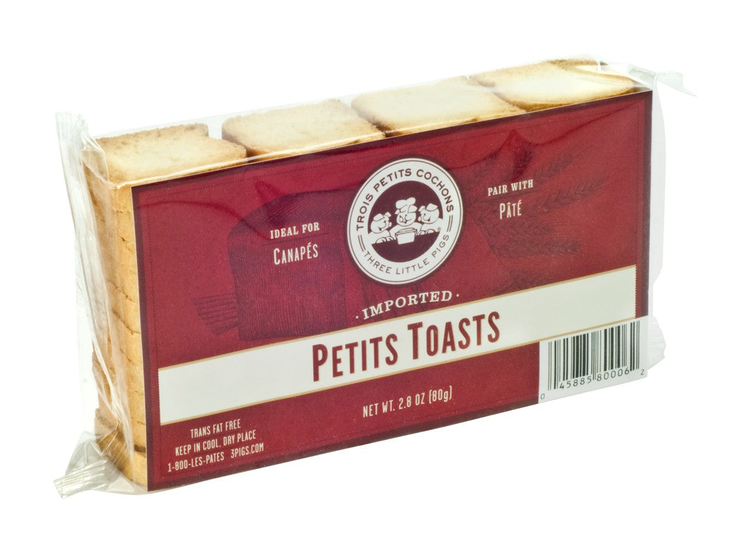 Wholesale Les Trois Petit Mini Toast 2.75Oz- Bulk
