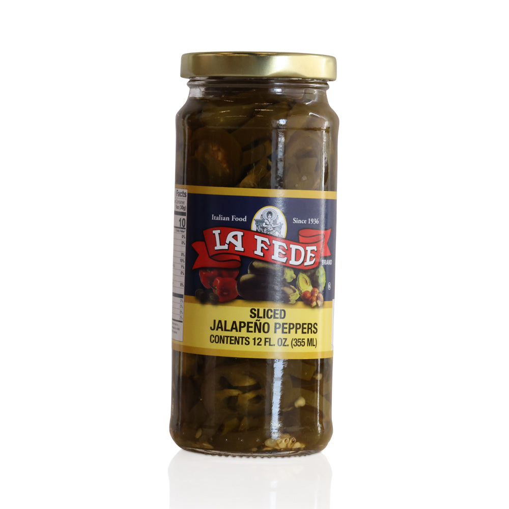 Wholesale La Fede Each Sliced Jalapeno Peppers- Bulk