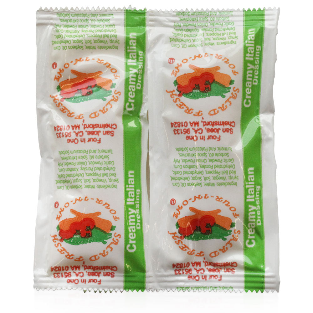 Wholesale Salad Fresh Case Creamy Italian Dressing Packets- Bulk