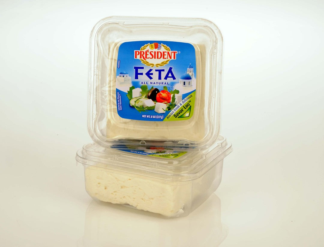 Wholesale Presidents Kosher Feta Chunks- Bulk