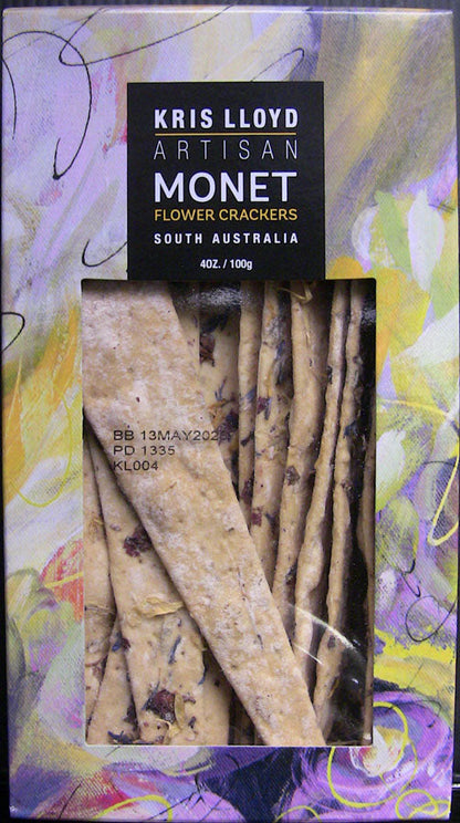 Wholesale Woodside Monet Cracker Boxes 100G- Bulk