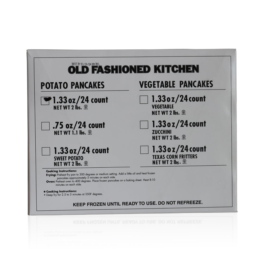 Wholesale Old Fashioned Potato Pancakes | 24 ct- Bulk