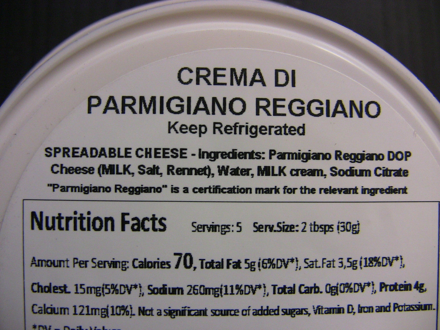 Wholesale Auricchio Crema Di Parm. Reggiano- Bulk