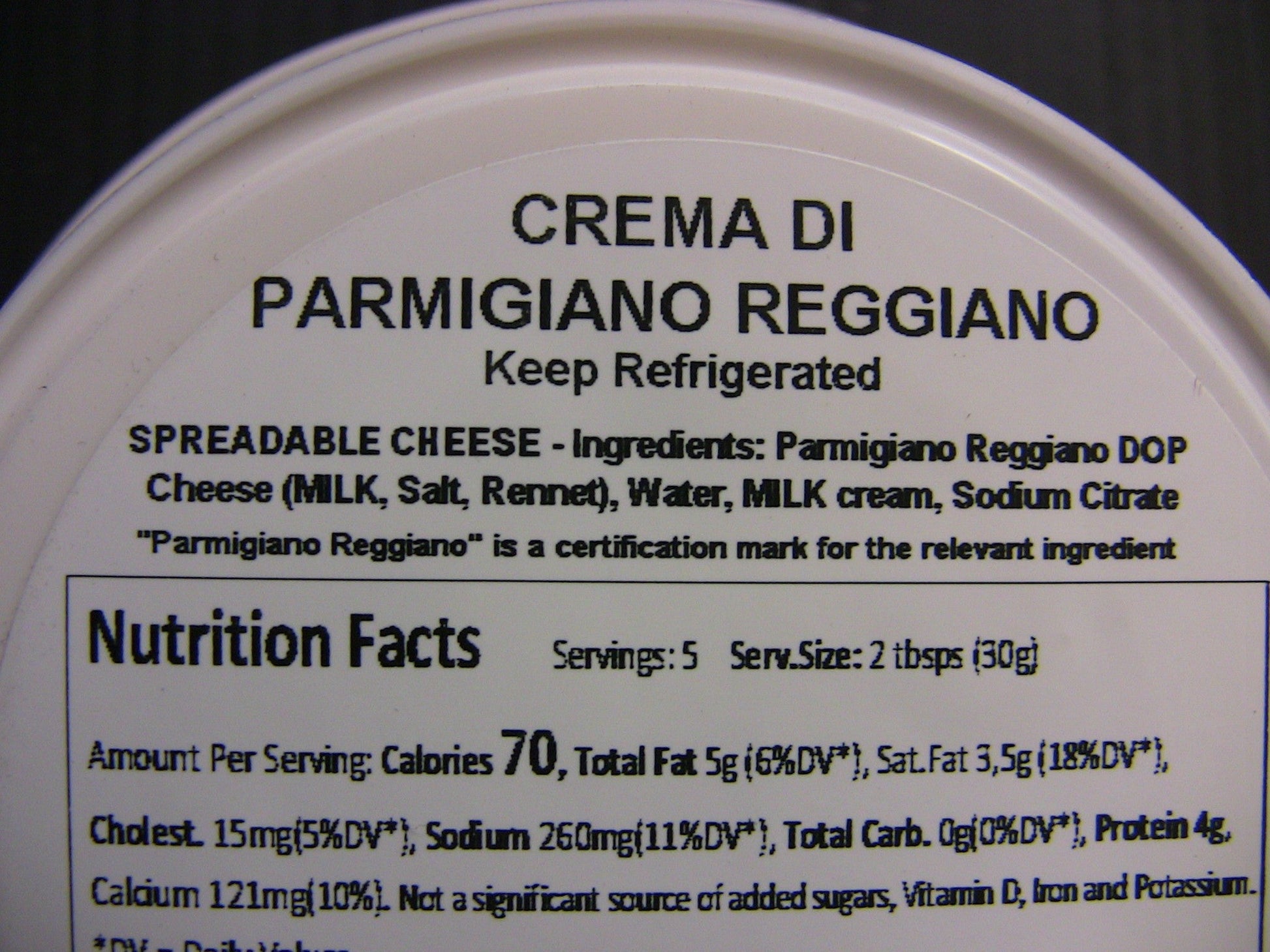 Wholesale Auricchio Crema Di Parm. Reggiano- Bulk