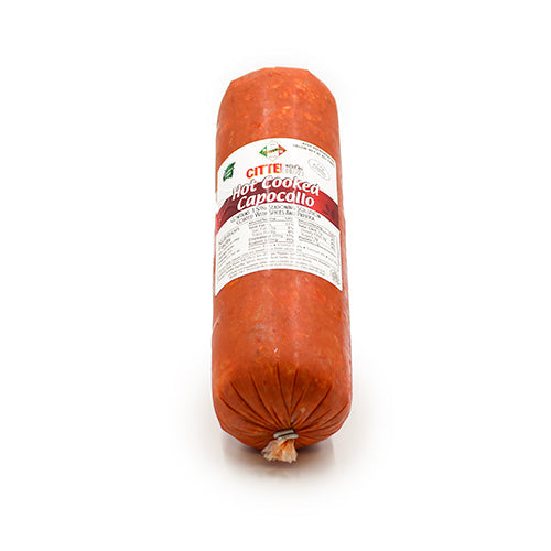 Wholesale Citterio Citterio Capocollo Hot 5lb- Bulk