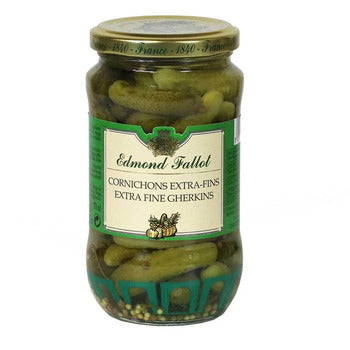 Wholesale Edmond Fallot Cornichons 6.7oz- Bulk