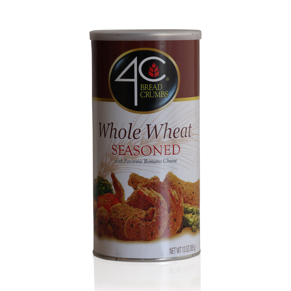 Wholesale 4C Case Whole Wheat Seasoned Breadcrumbs- Bulk