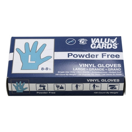 Wholesale Companions Case Gloves Vinyl Powder Free Large- Bulk