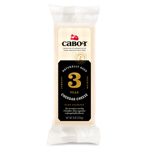 Wholesale Cabot 3 Year White Cheddar Deli Bar- Bulk