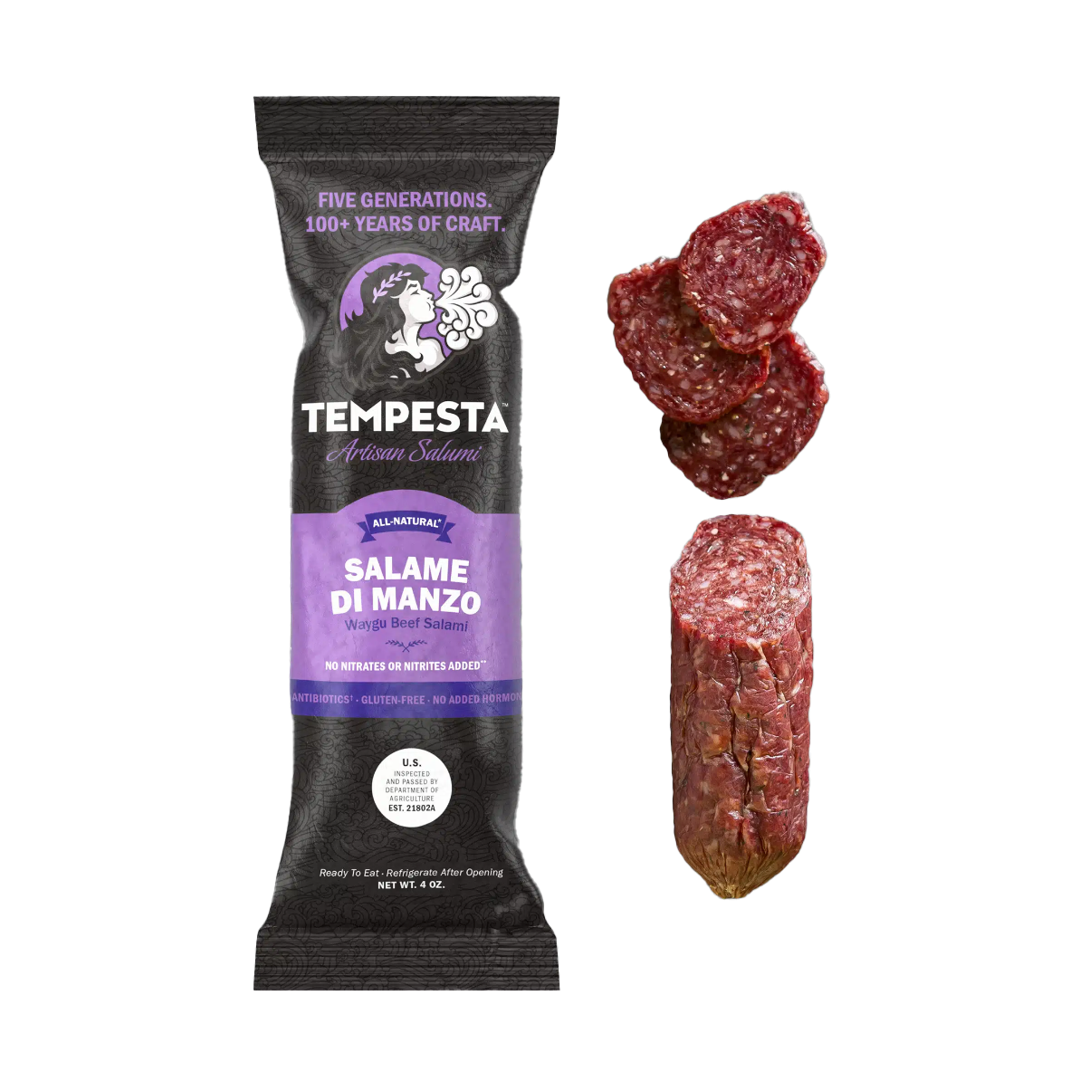 Wholesale Tempesta Wagyu Beef Salami(No Pork)- Bulk