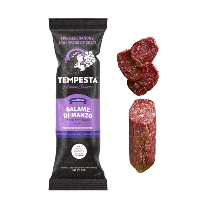 Wholesale Tempesta Wagyu Beef Salami(No Pork)- Bulk