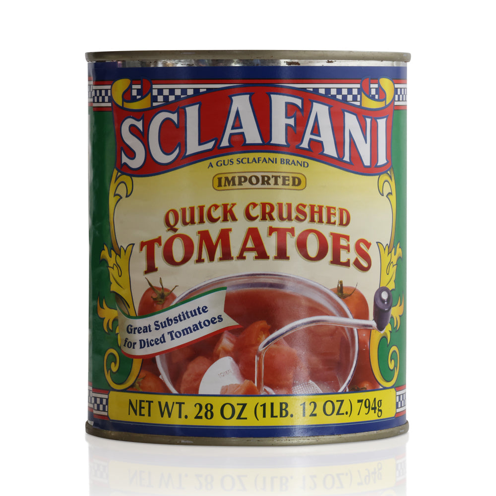 Wholesale Sclafani Case Crushed Italian Tomatoes- Bulk