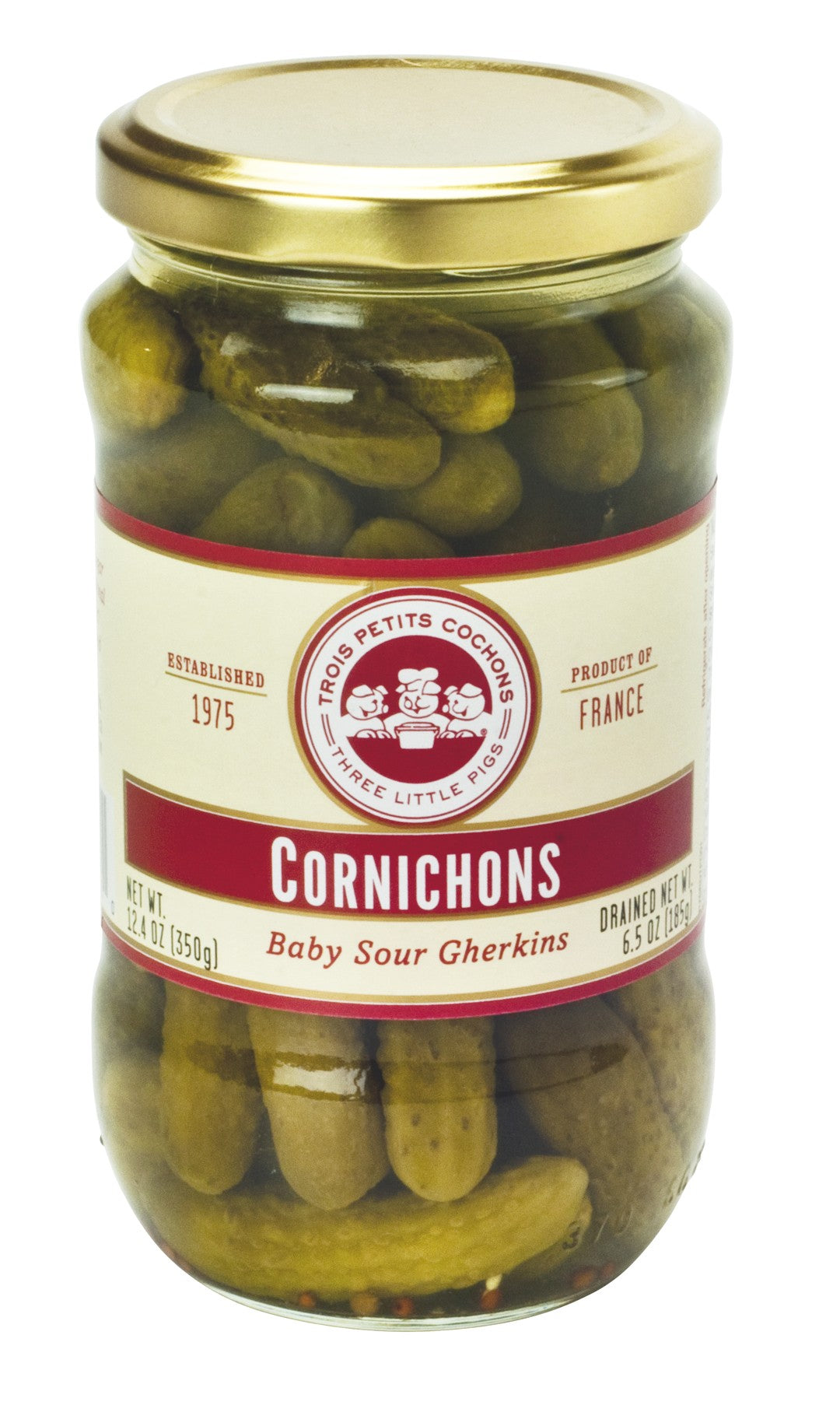 Wholesale Les Trois Cornichons Jars- Bulk
