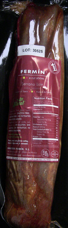 Wholesale Fermin Serrano Lomo Bulk 1.7#- Bulk