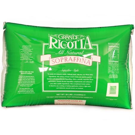Wholesale Grande Case Ricotta Sopraffina- Bulk