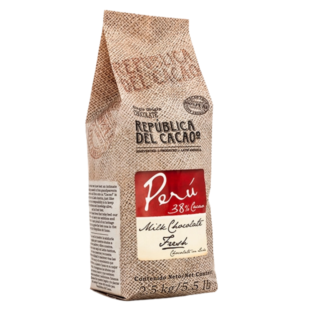 Wholesale Rep. Del Cacao Each Peru Milk Chocolate- Bulk