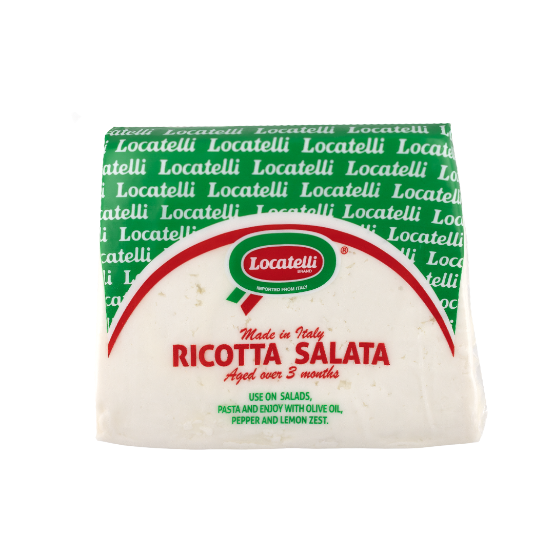 Wholesale Locatelli Case Ricotta Salata Wedge- Bulk