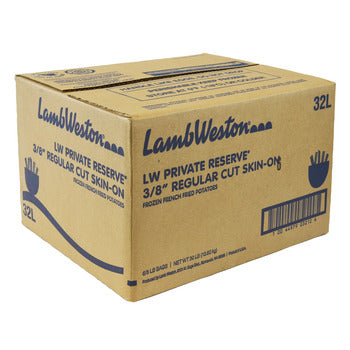 Wholesale Lamb Weston Skin-on French Fries 3/8" 5lb- Bulk