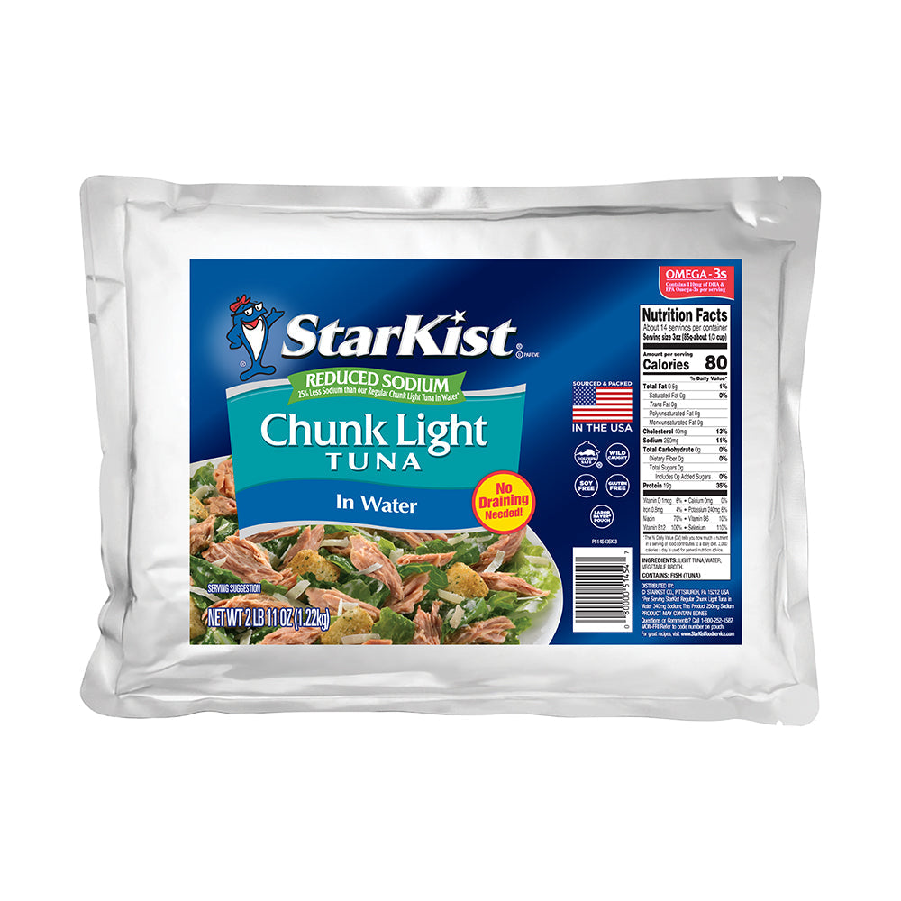 Wholesale Starkist Case Low Sodium Tuna In A Pouch- Bulk