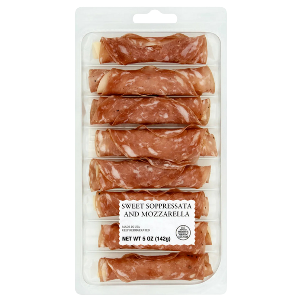 Wholesale Beretta Case Sweet Soppressata & Mozzarella Roll & Go- Bulk