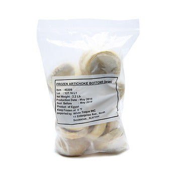 Wholesale White Toque Large Artichoke Bottoms, Iqf 22lb- Bulk