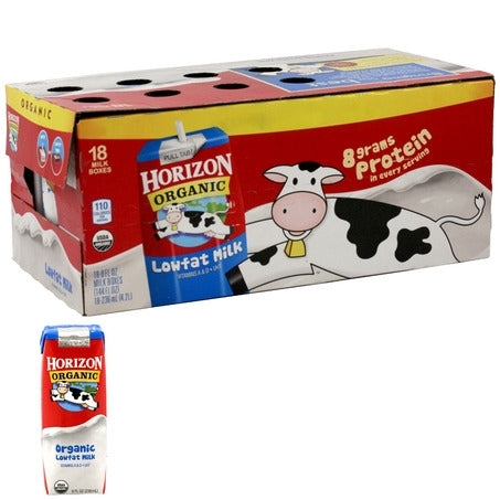 Wholesale Horizon * Organic 1% Aseptic Milk | 8 oz- Bulk