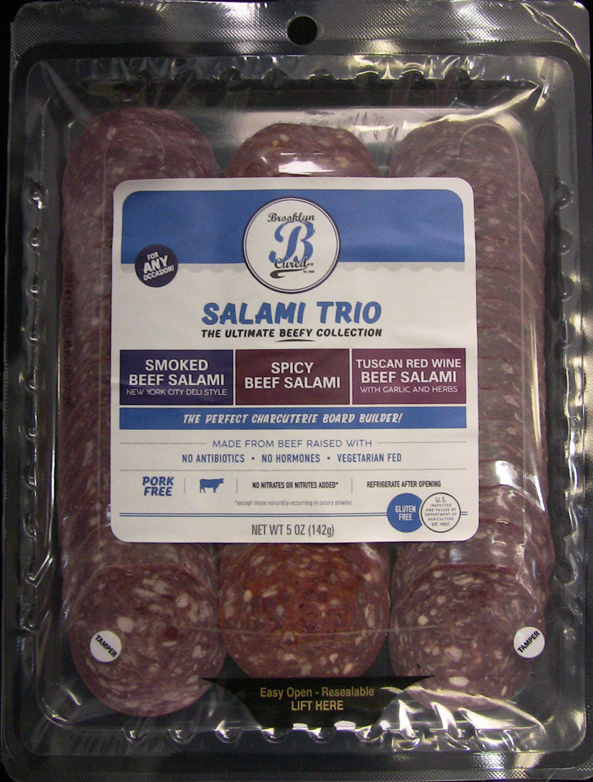 Wholesale Bc Beef Salami Trio- Bulk