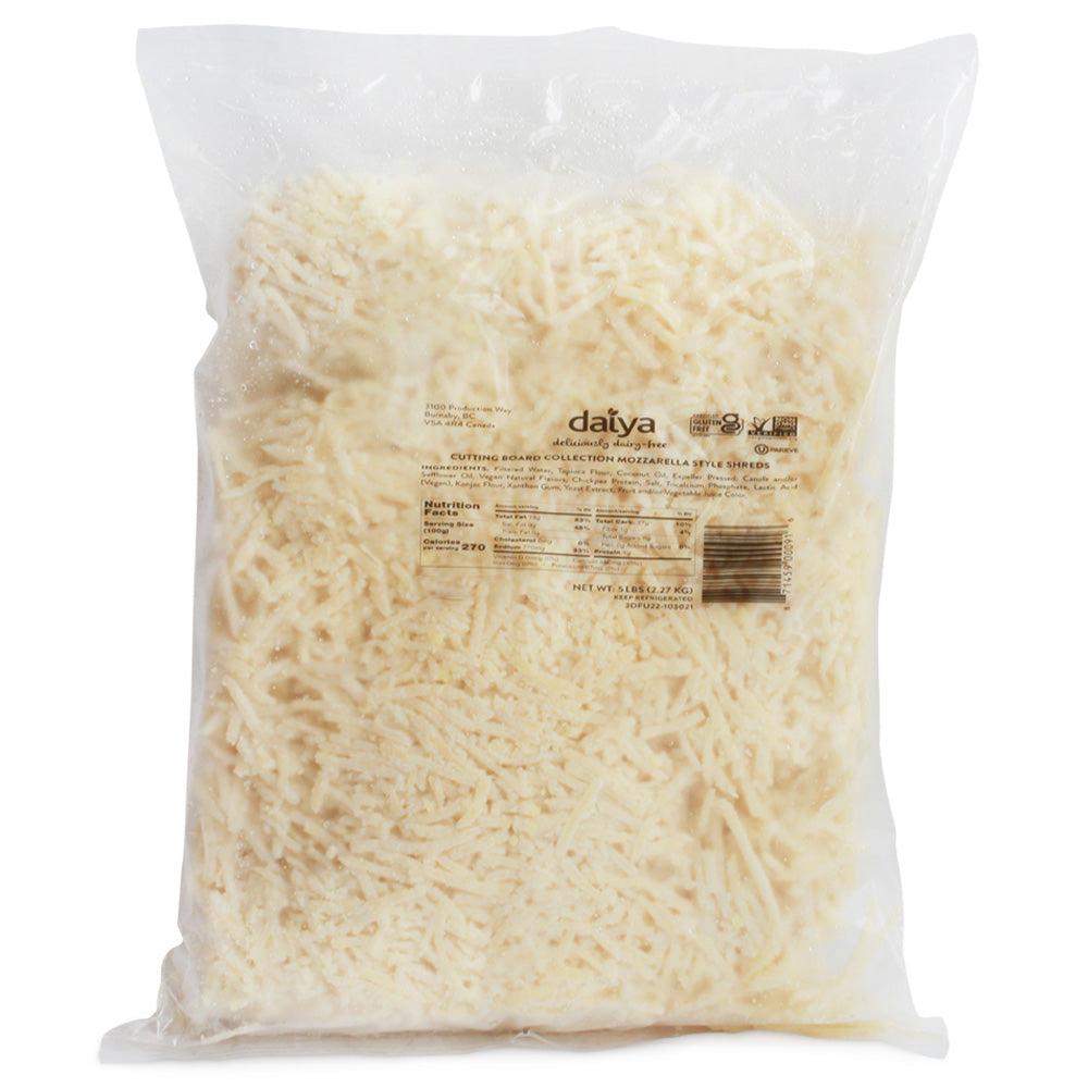 Wholesale Daiya Case Plant Based Shredded Vegan Mozzarella Cheese- Bulk