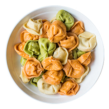 Wholesale New York Ravioli Cheese Tricolor Tortellini 10lb- Bulk